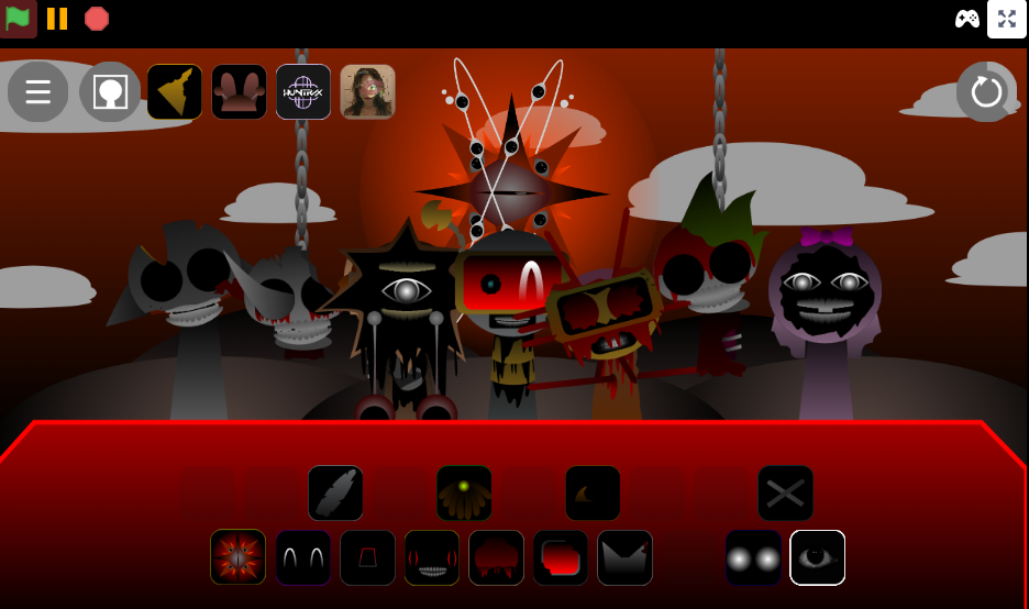 Sprunki Phase 6 The Scarlet Sun