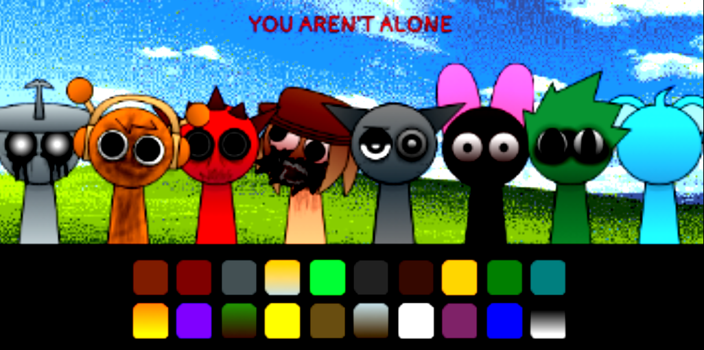 Sprunki You Aren't Alone